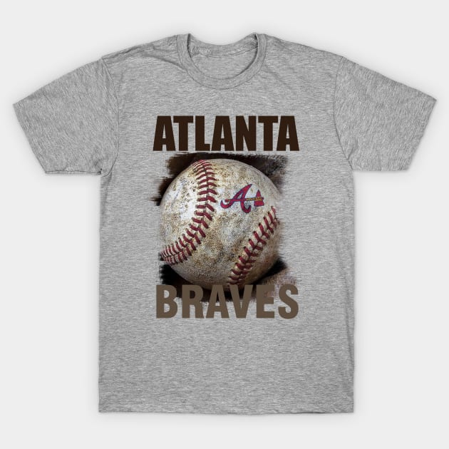 atlanta braves ball T-Shirt by Nwebube parody design